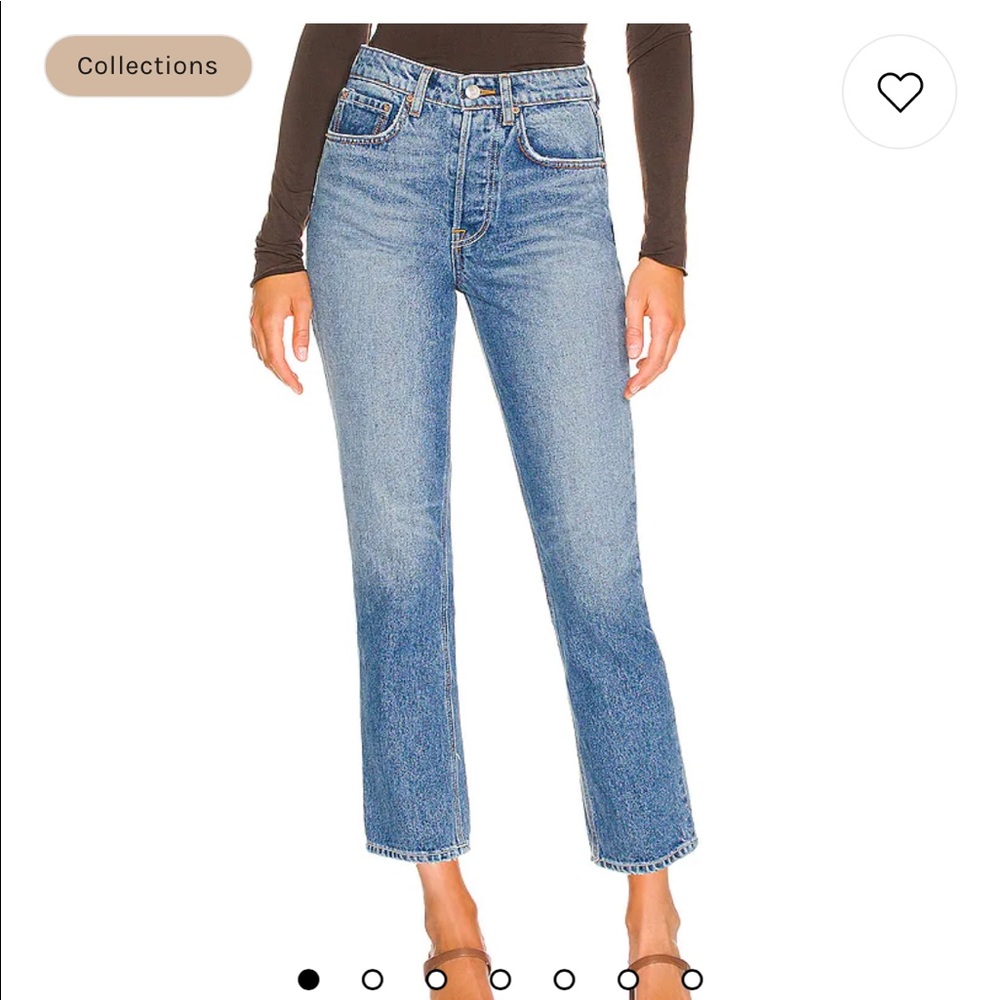 GRLFRND HELENA HIGH WAIST STRAIGHT LEG
